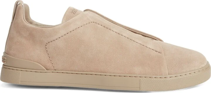 Triple Stitch Suede Sneaker - Image 3