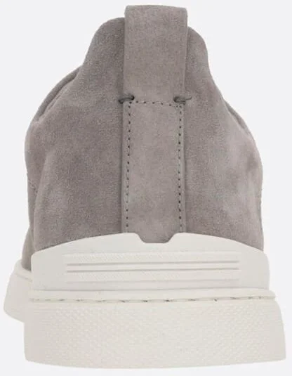 Triple Stitch Suede Sneakers - Image 3