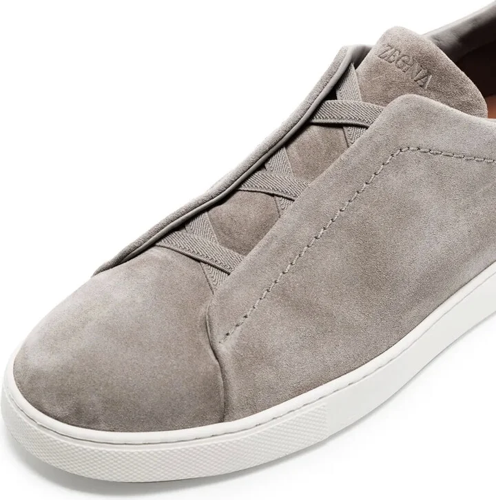 Triple Stitch suede sneakers - Image 2