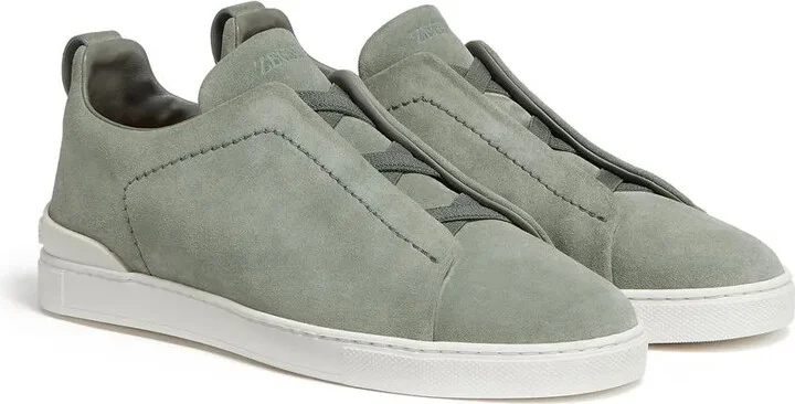 Triple Stitch suede sneakers - Image 2
