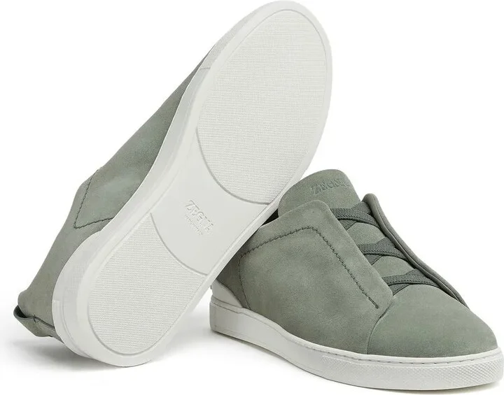 Triple Stitch suede sneakers - Image 3