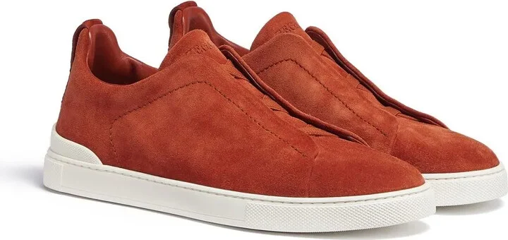 Triple Stitch suede sneakers - Image 2
