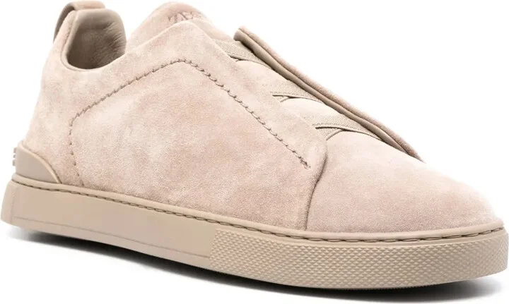 Triple Stitch suede sneakers - Image 2