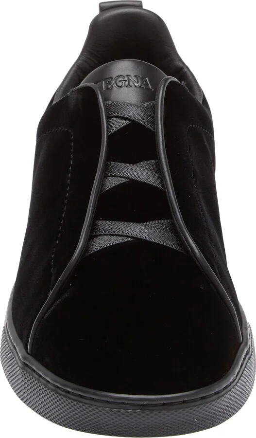 Triple Stitch Velvet Sneaker - Image 4
