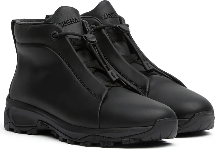 Triple Stitch Vetta leather sneakers - Image 2