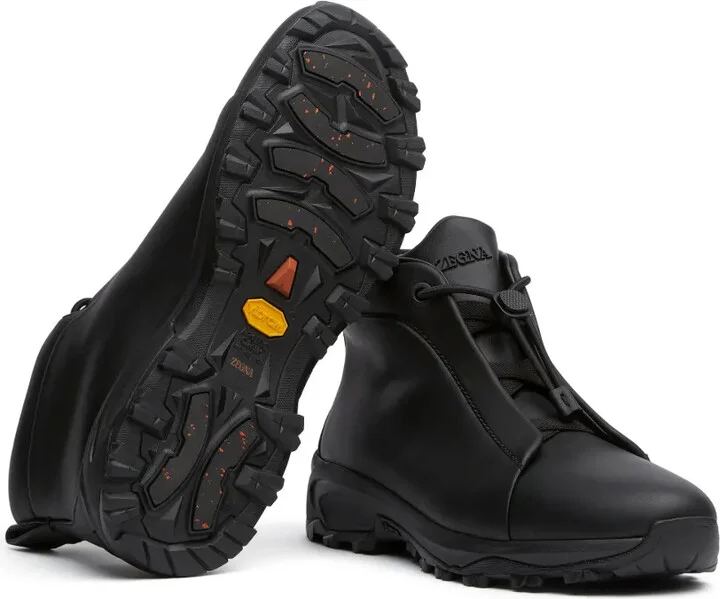 Triple Stitch Vetta leather sneakers - Image 3