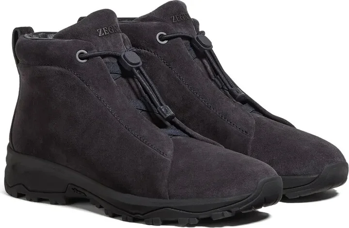 Triple Stitch Vetta suede boots - Image 2