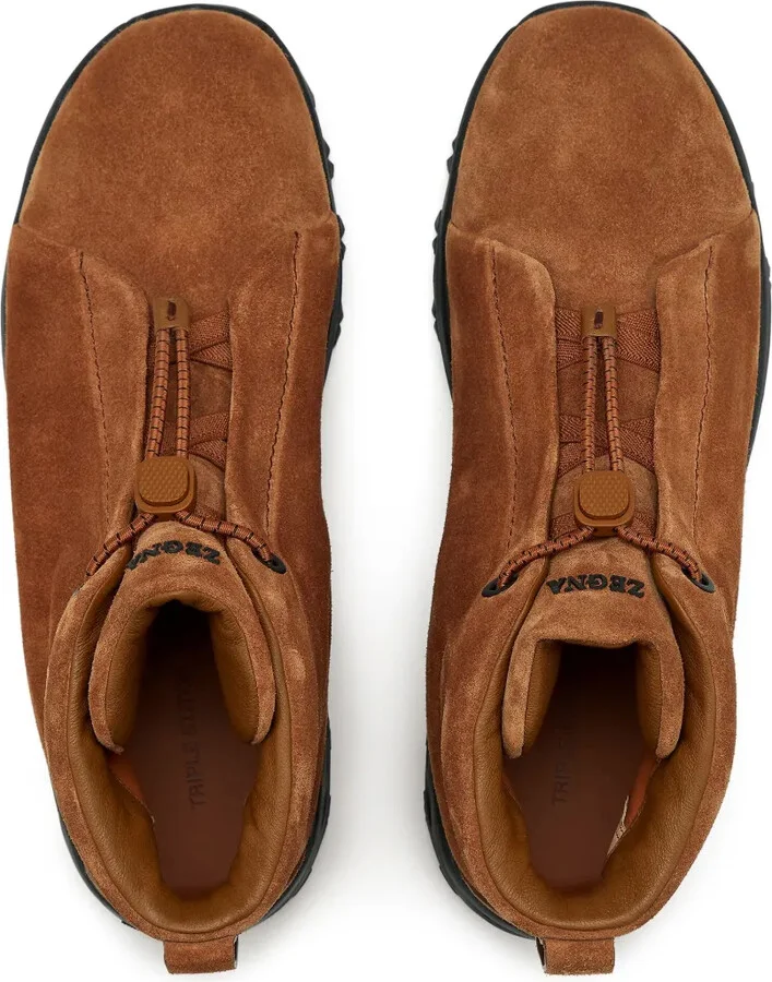 Triple Stitch Vetta suede sneakers - Image 4