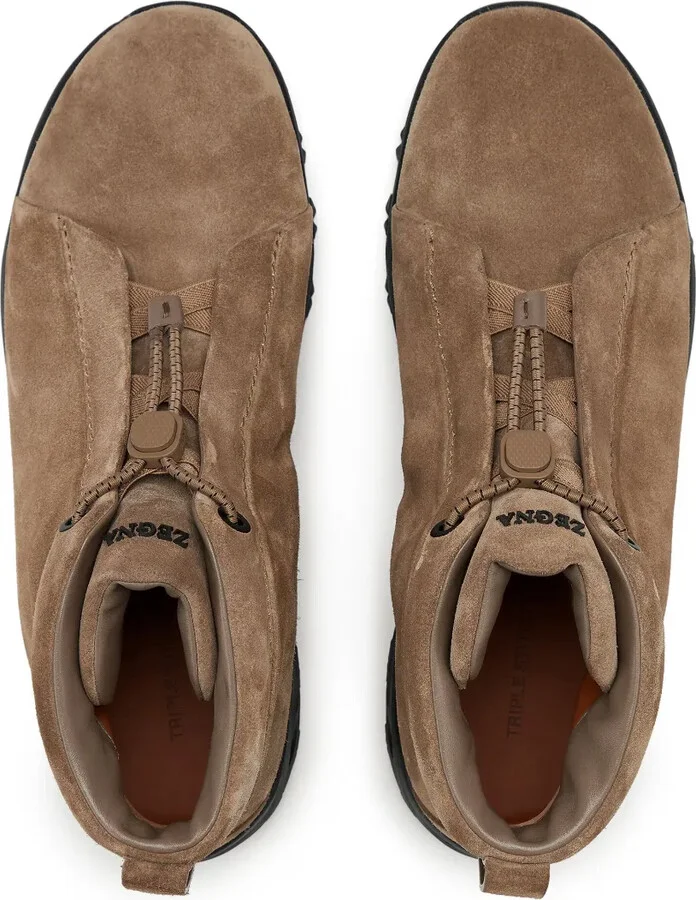Triple Stitch Vetta suede sneakers - Image 4