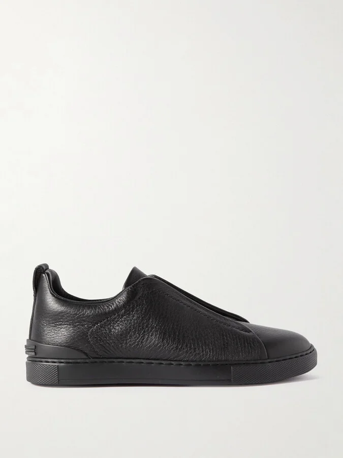 Triple Stitch™ Full-Grain Leather Slip-On Sneakers