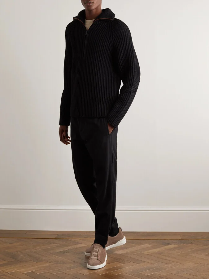 Triple Stitch™ Suede Slip-On Sneakers - Image 2