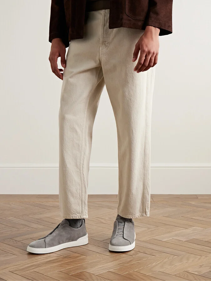 Triple Stitch™ Suede Slip-On Sneakers - Image 2