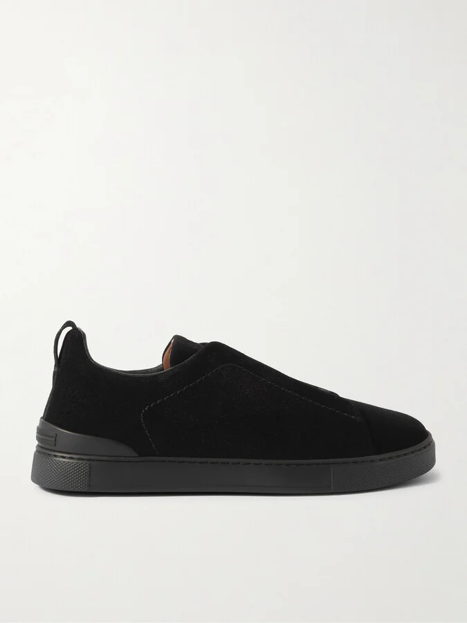 Triple Stitch™ Suede Slip-On Sneakers