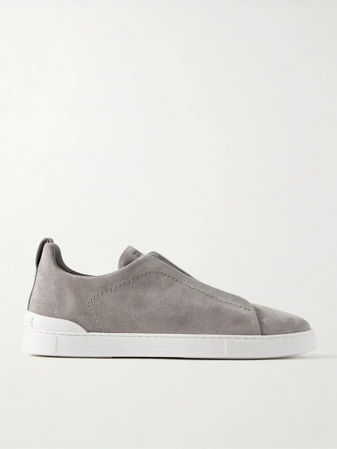 Triple Stitch™ Suede Slip-On Sneakers