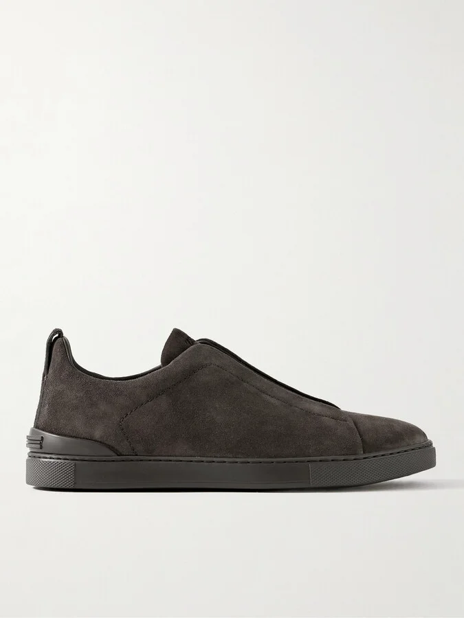 Triple Stitch™ Suede Slip-On Sneakers