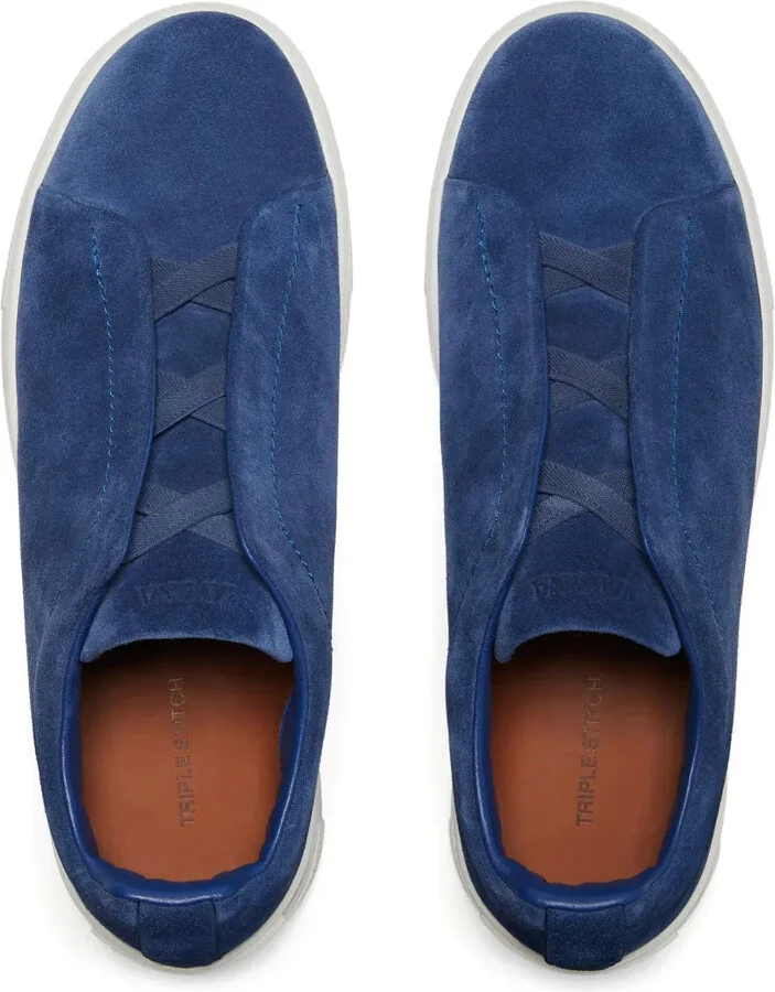 Triple Stitch™ suede sneakers - Image 3