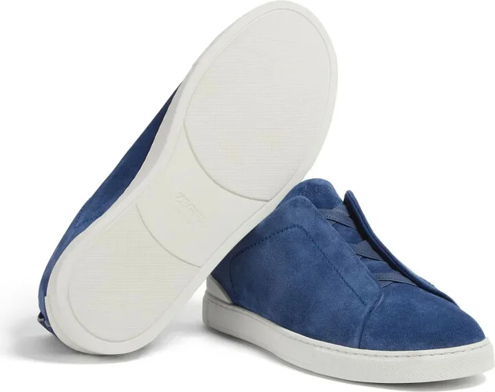 Triple Stitch™ suede sneakers - Image 4