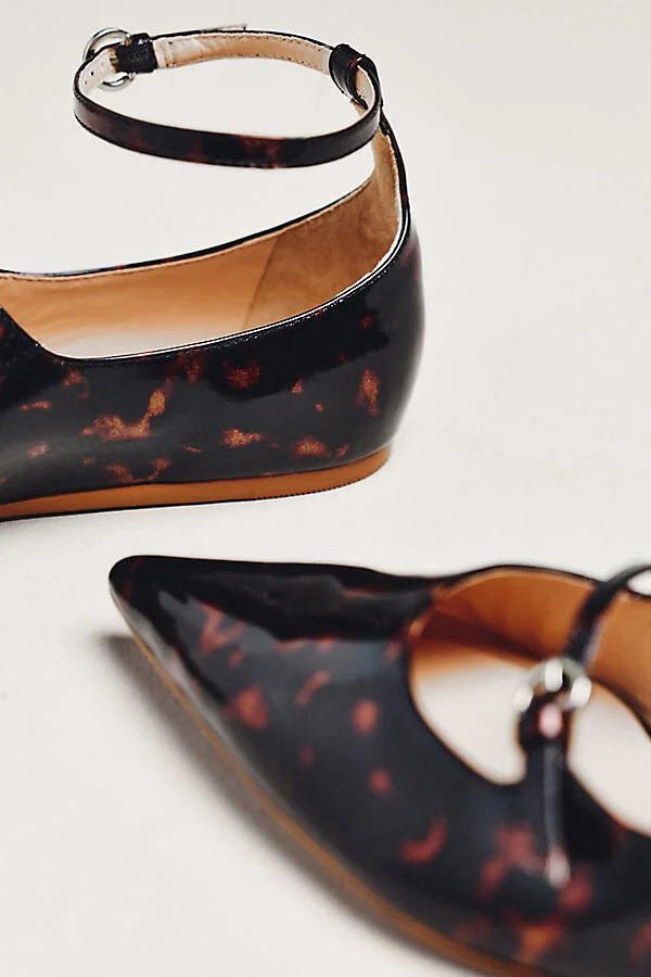 Triple-Strap Mary Jane Flats - Image 3