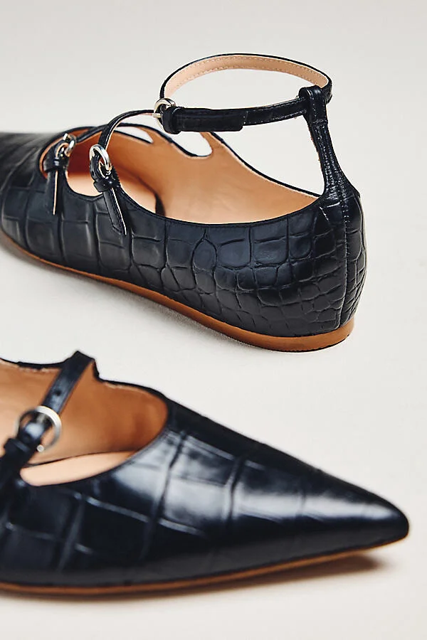 Triple-Strap Mary Jane Flats - Image 3