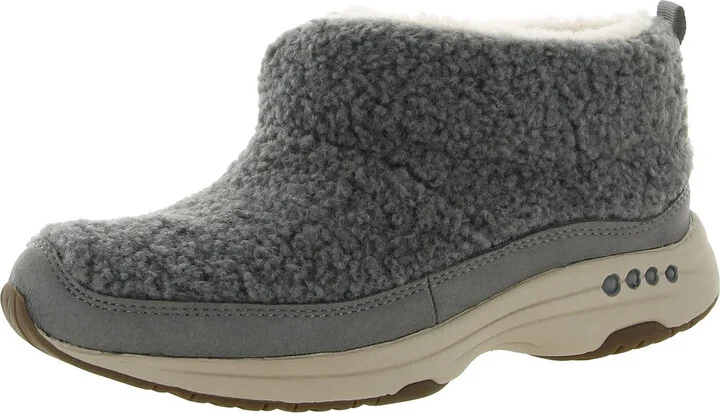 Trippin Womens Faux Fur Cozy Ankle Boots