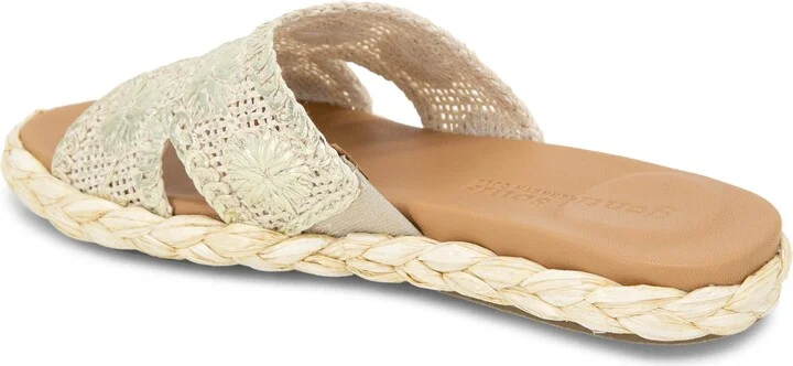 Tristan Woven Raffia Sandal - Image 2