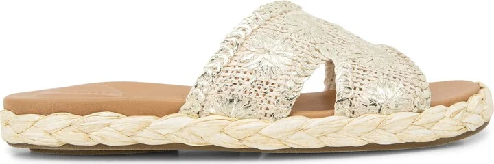 Tristan Woven Raffia Sandal - Image 3