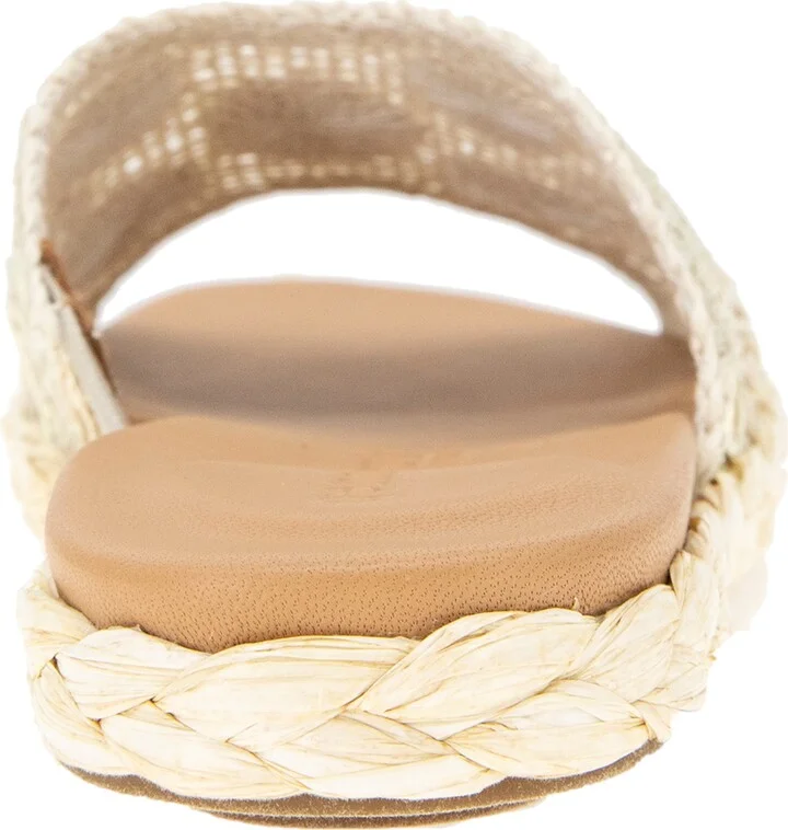 Tristan Woven Raffia Sandal - Image 7