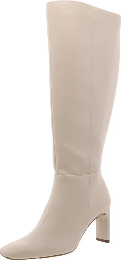 Tristanne Womens Leather Knee-High Boots