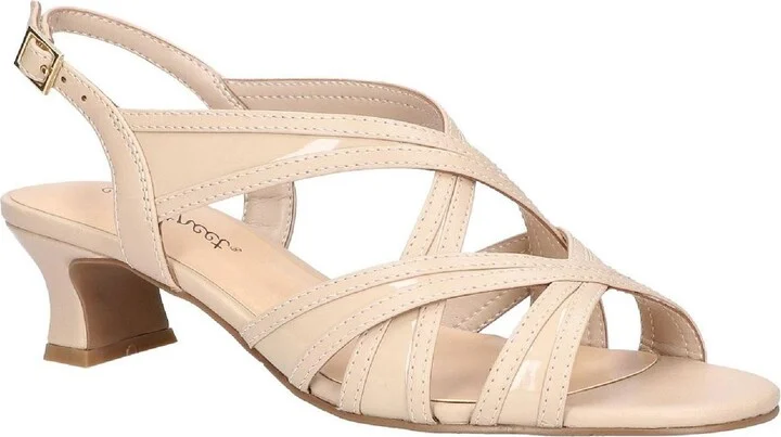 Tristen Womens Patent Slingback Heels