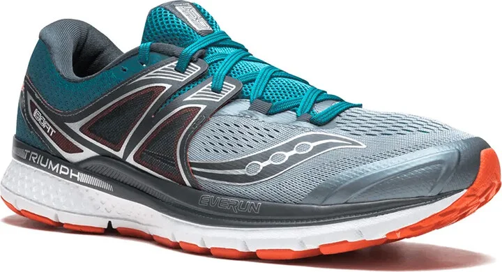 Triumph ISO 3 "Grey/Blue/Red" sneakers - Image 2