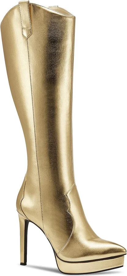 Trixi Womens Platform Knee-High Boots