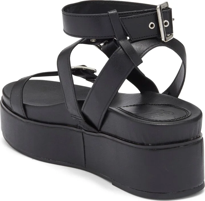 Trombone Platform Buckle Sandal - Image 2
