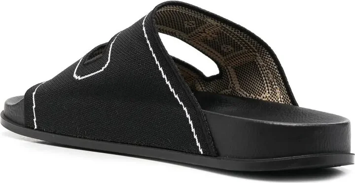Tromp L'oeil Print Sandals - Image 3