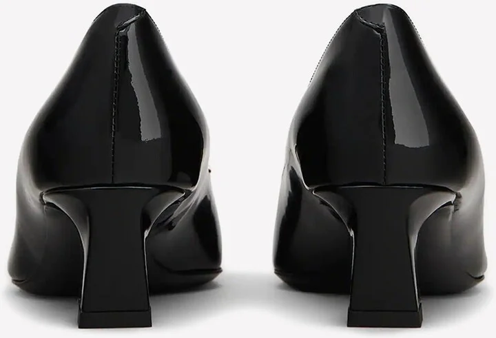 Trompette 45 Metal Buckle Pumps in Patent Leather - Image 2