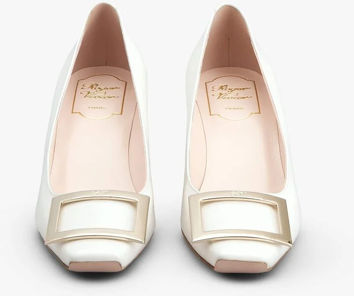 Trompette 45 Metal Buckle Pumps in Patent Leather - Image 2