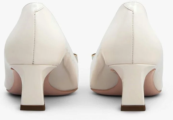 Trompette 45 Metal Buckle Pumps in Patent Leather - Image 3
