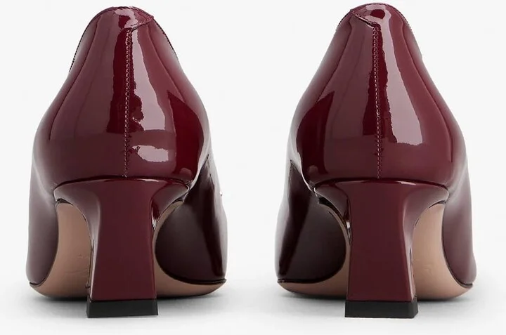 Trompette 45 Metal Buckle Pumps in Patent Leather - Image 3