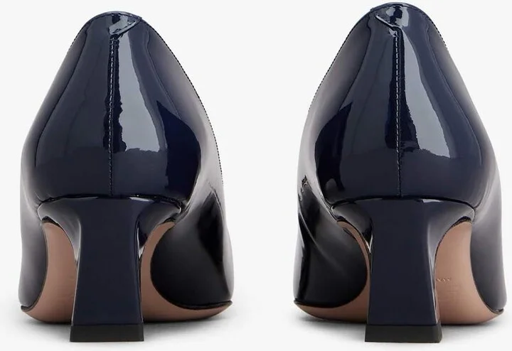 Trompette 45 Metal Buckle Pumps in Patent Leather - Image 3