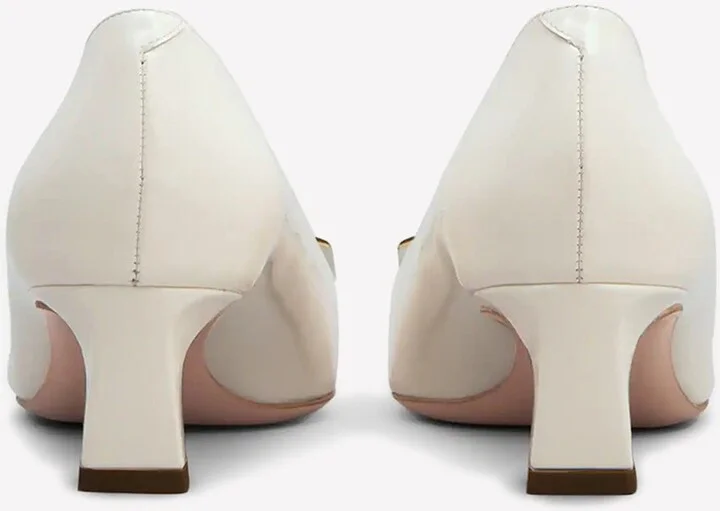 Trompette 45 Metal Buckle Pumps in Patent Leather - Image 2
