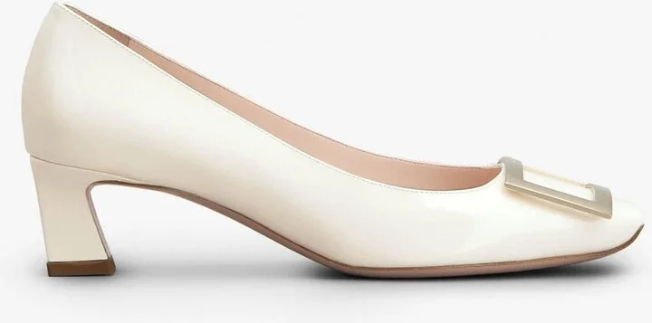 Trompette 45 Metal Buckle Pumps in Patent Leather