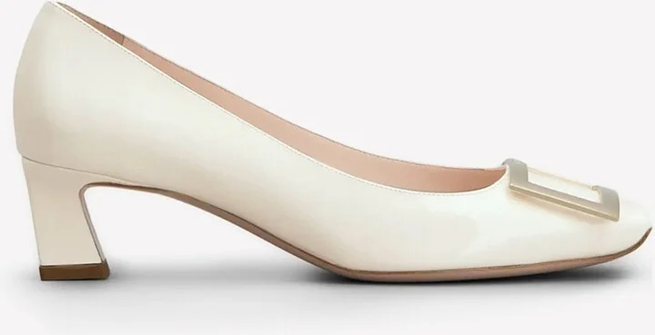 Trompette 45 Metal Buckle Pumps in Patent Leather