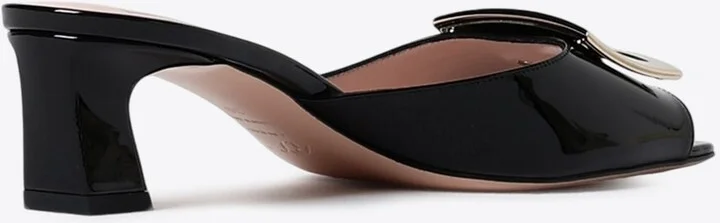 Trompette 45 Patent-Leather Slides - Image 2