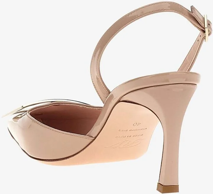 Trompette 70 Patent Leather Slingback Pumps - Image 2
