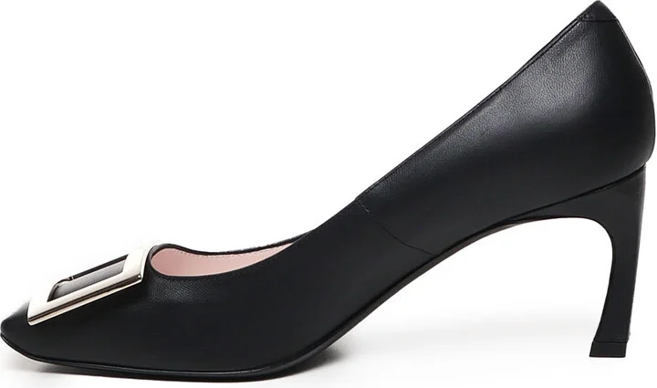 Trompette Pumps In Leather - Image 4