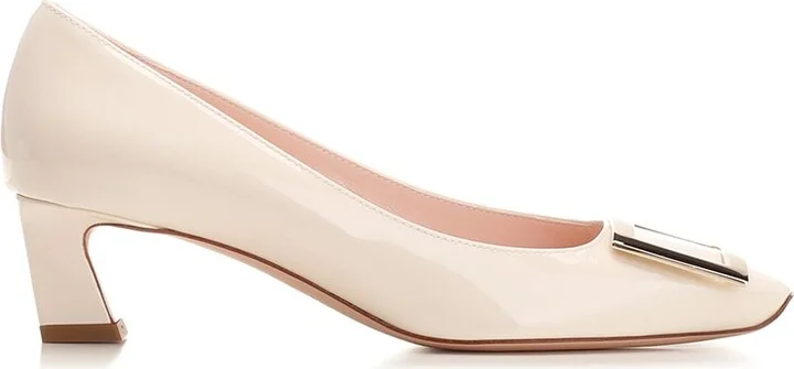 Trompette Pumps White