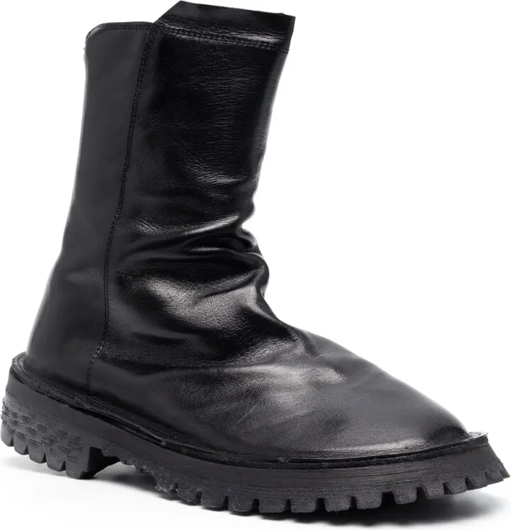 Tronchetto Leather Ankle Boots - Image 2
