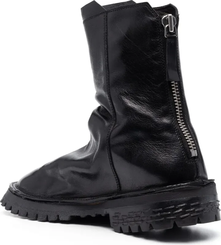 Tronchetto Leather Ankle Boots - Image 3