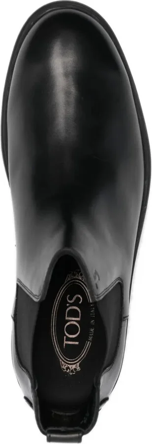 Tronchetto slip-on leather boots - Image 4