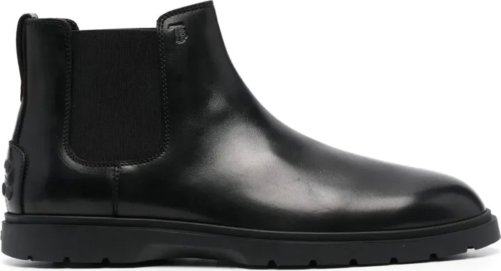 Tronchetto slip-on leather boots