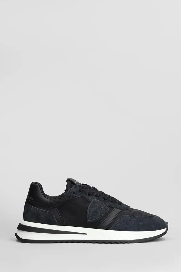 Tropez 2.1 Low Sneakers In Black Suede And Fabric